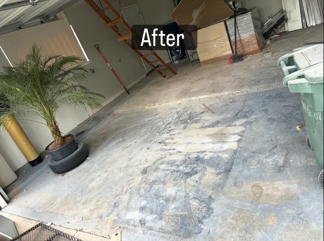 After: Garage / Yard Cleanout