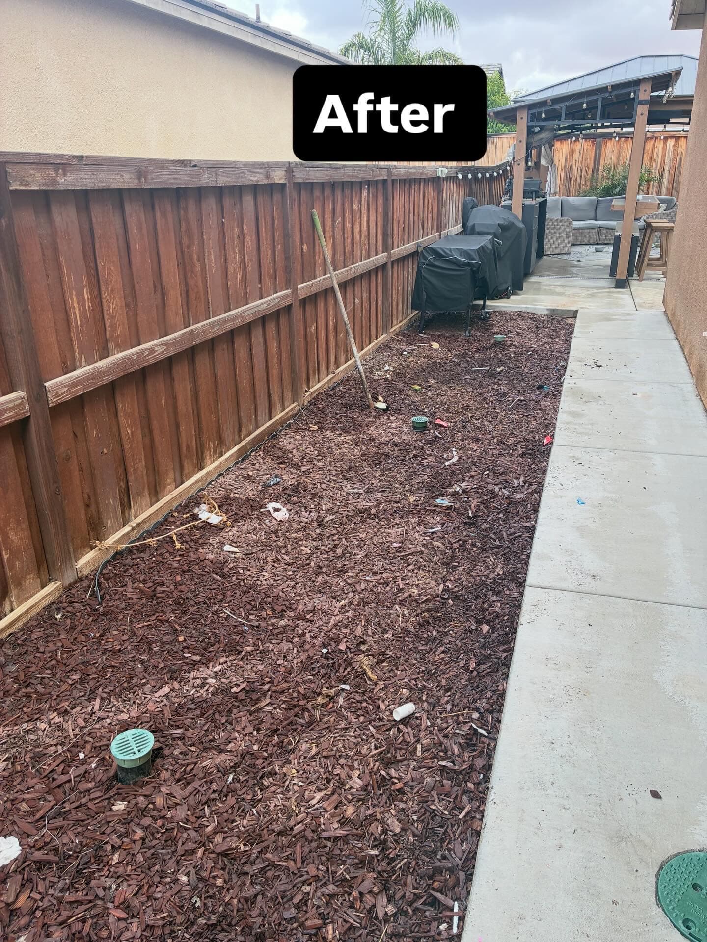 After: Furniture / Appliance Removal